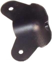 Corner - Black 2-Leg Wrap Around with Lip and Black Screws /4
